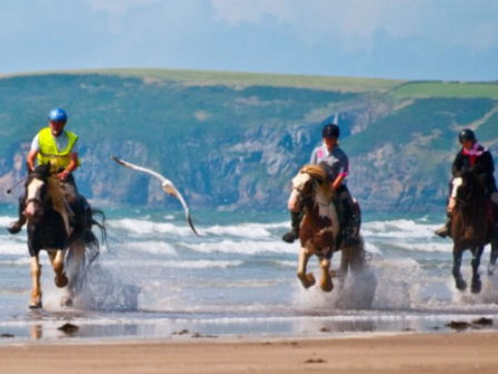 Beach Ride Pembrokeshire 